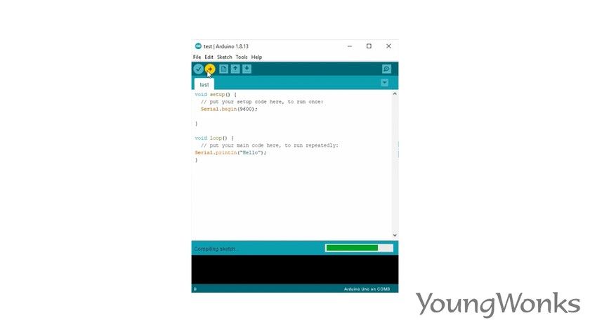 13 arduino uno rev3 upload code
