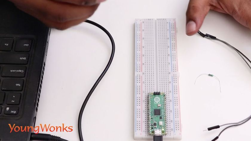 23 raspberry pi pico LED jumper wires resistor
