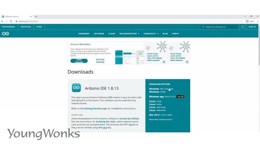 4 arduino uno rev3 windows linux mac download