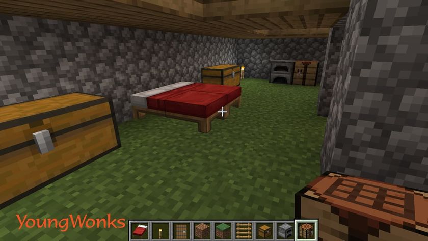 Best Minecraft castle ideas and simple castle tutorial add a bed a crafting table and a furnace