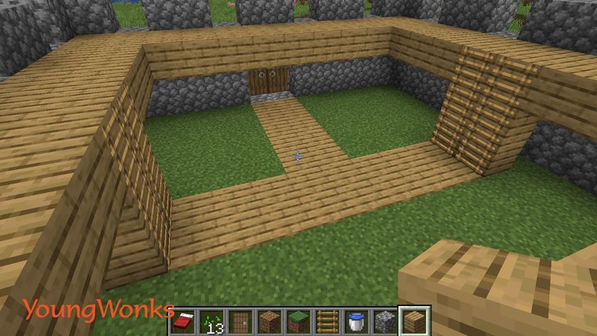 Best Minecraft castle ideas and simple castle tutorial add stairs and ladders