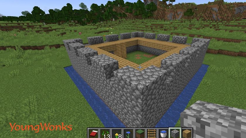Best Minecraft castle ideas and simple castle tutorial build battlements on a medieval castle