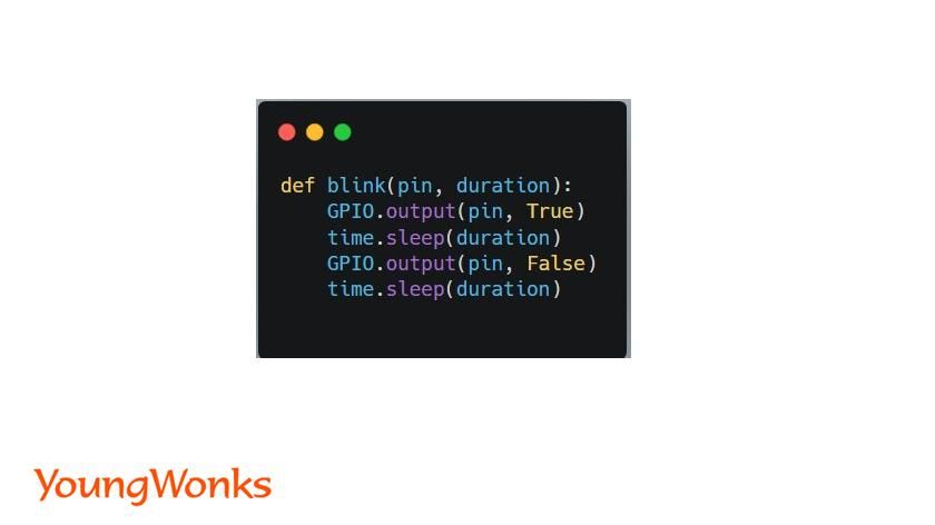 blink led python