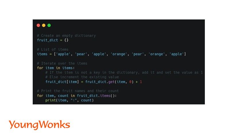 counting frequencies in python