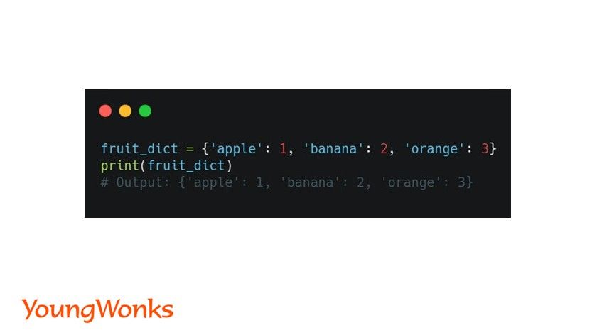 creating a dictionary in python