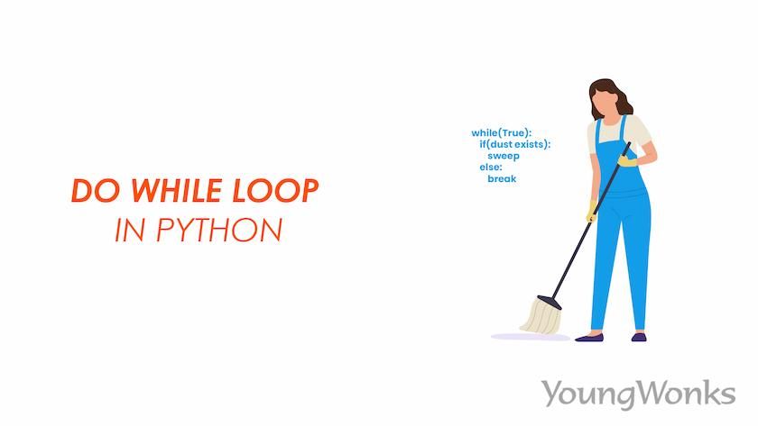 An image that describes the do while loop in Python.