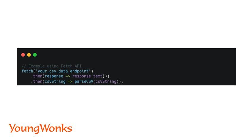 fetch api csv