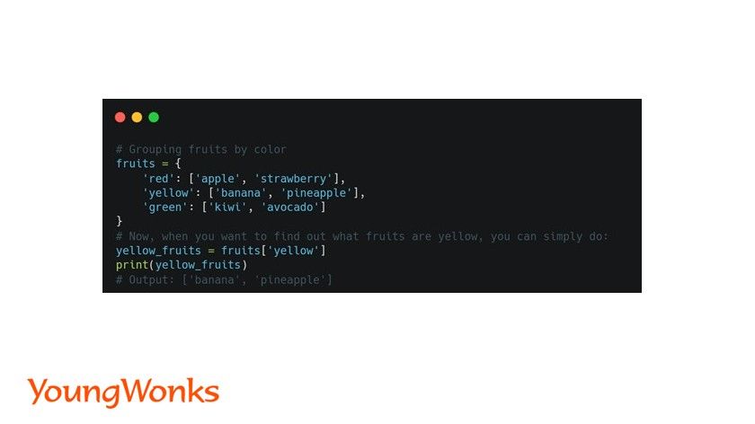 grouping data using hashmaps