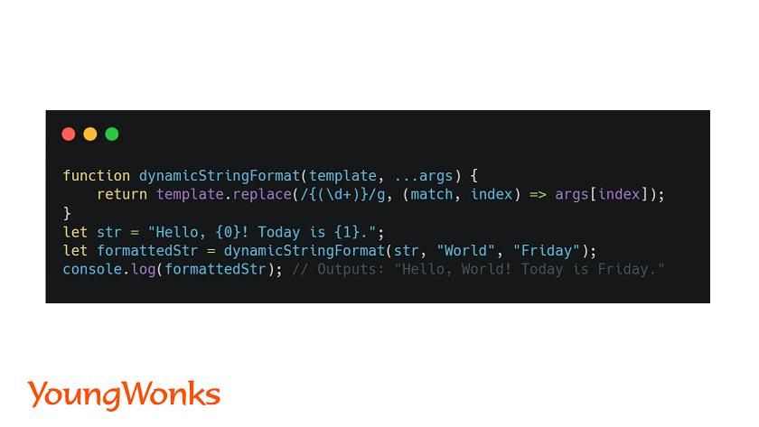 js dynamic templates