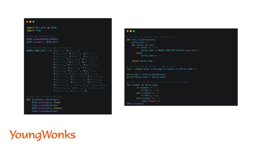 python morse code