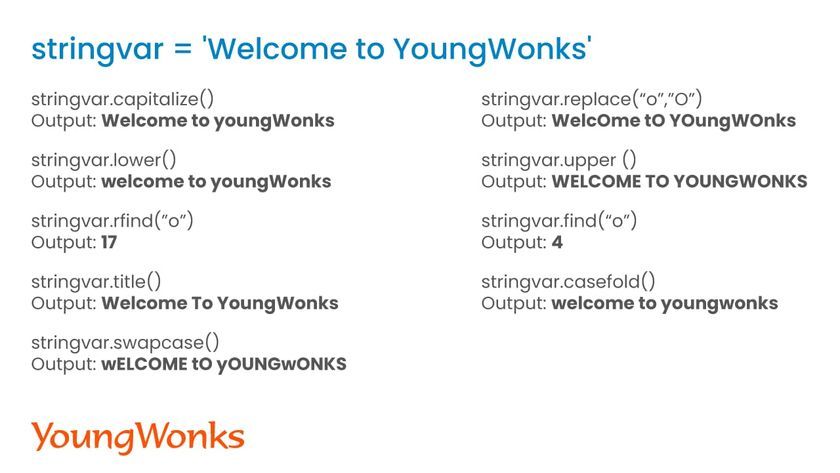 python string methods string methods 1