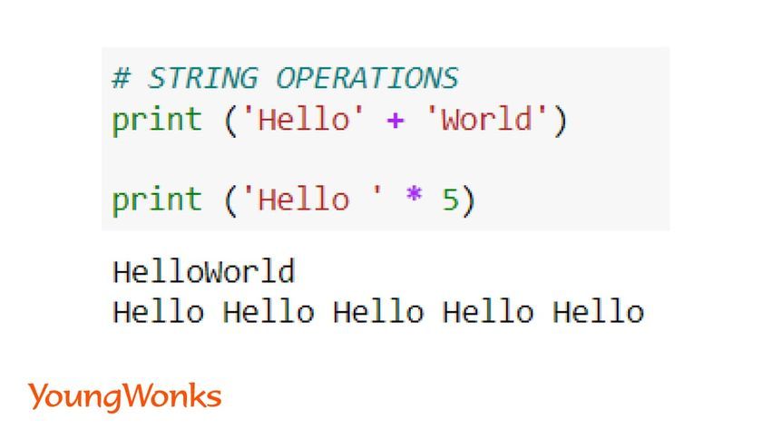 python string methods string operations