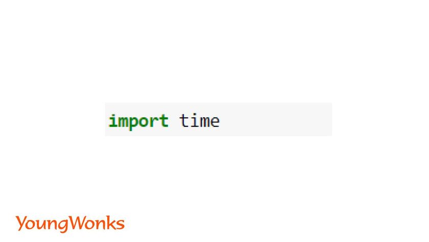 Python time module import time module