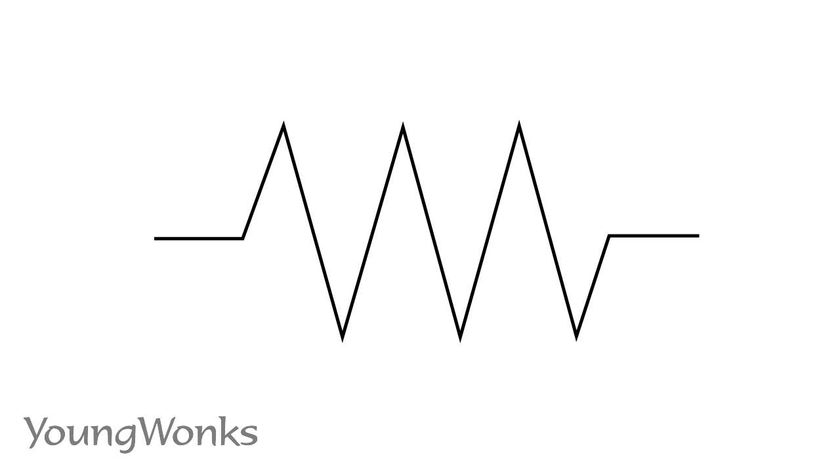 resistor zigzag