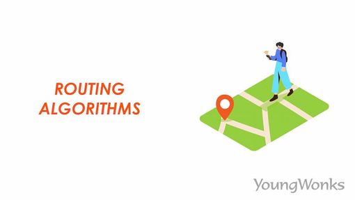 An image to explain different things about routing algorithms