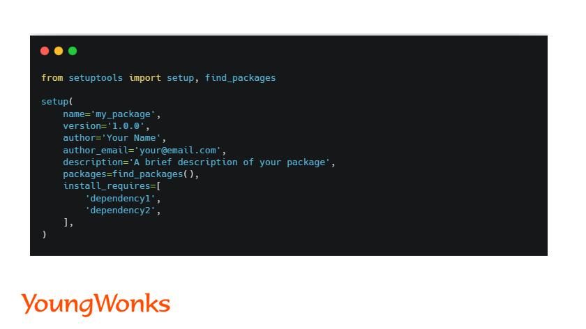 setup tools setup find packages