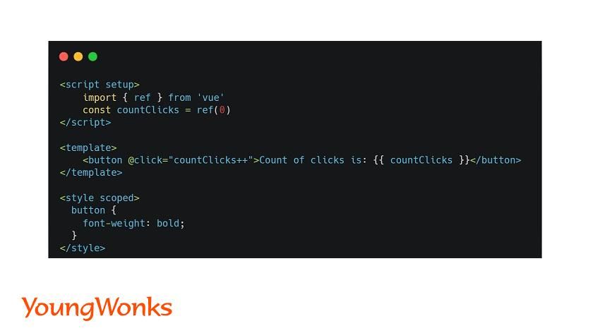 vue example