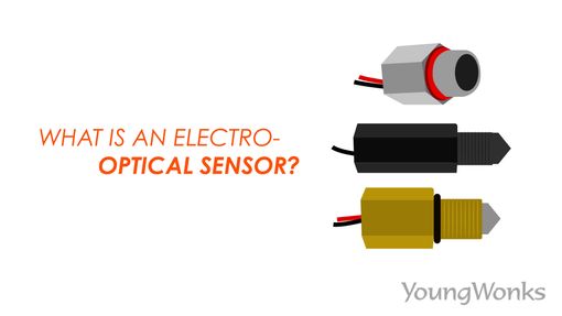 Structure of electro-optical sensor that turns light into electronic signals