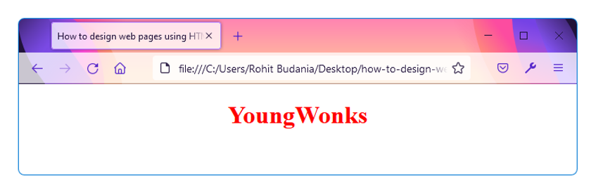 html-and-css-design-and-build-websites-h1-tag-id-attribute-output