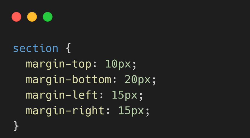 html-and-css-design-and-build-websites-section-tag-internal-css-margin-top-margin-bottom-margin-left-margin-right