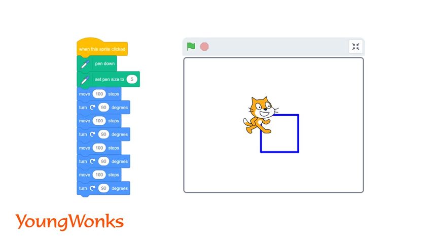 What is block coding example1
